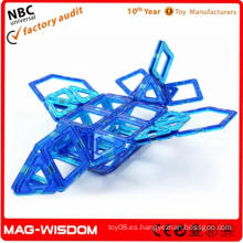 2015 juguetes tridimensionales magnéticos educativos de Magformers de los juguetes 118pcs fijaron